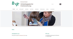 Desktop Screenshot of frueherziehung.ch