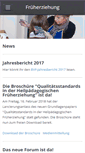Mobile Screenshot of frueherziehung.ch